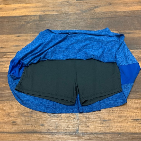 Nidalee Women’s Running Athletic Tennis Blue Skirt Active Sports Golf Skort XL - Picture 4 of 9